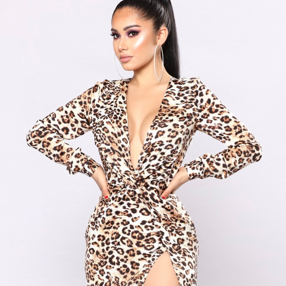 Leopard Print Dress